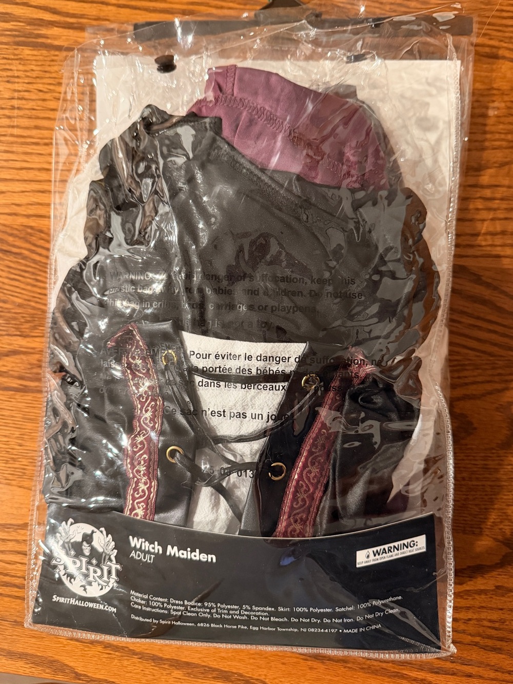 Witch Maiden Costume - Adult Large - Picture 3 of 3
